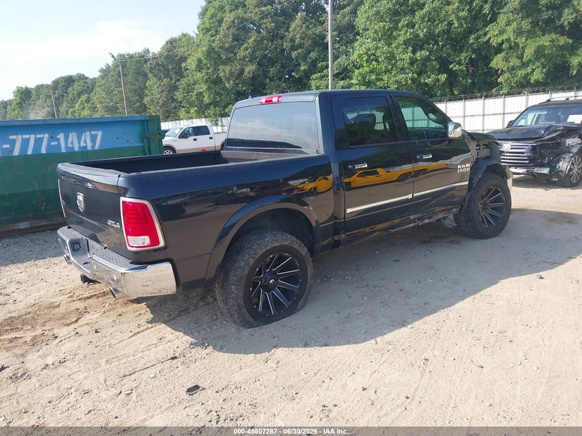 Vin: 1c6rr7nt4fs626440, lot: 46005503, ram 1500 laramie 20154