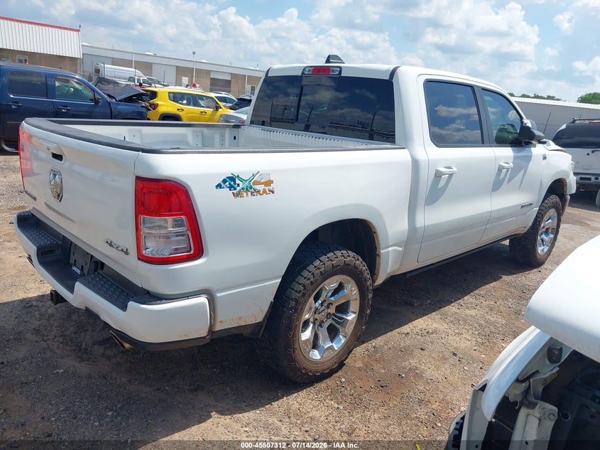 Vin: 1c6srfft4ln240525, lot: 46005528, ram 1500 big horn  4x4 5'7 box 20204