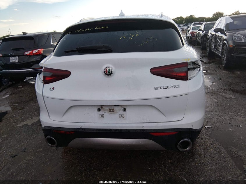 2018 Alfa Romeo Stelvio Ti Awd VIN: ZASFAKBN8J7B80694 Lot: 45507322