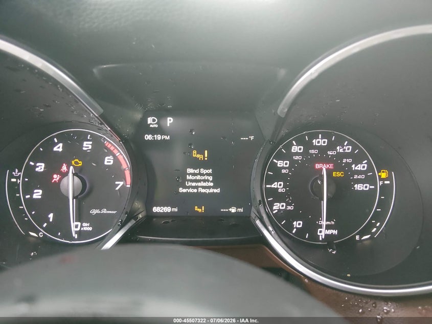 2018 Alfa Romeo Stelvio Ti Awd VIN: ZASFAKBN8J7B80694 Lot: 45507322