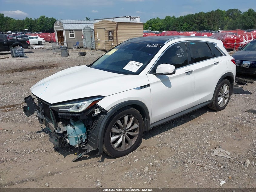 Vin: 3pcaj5m13kf125225, lot: 46005564, infiniti qx50 luxe 20192