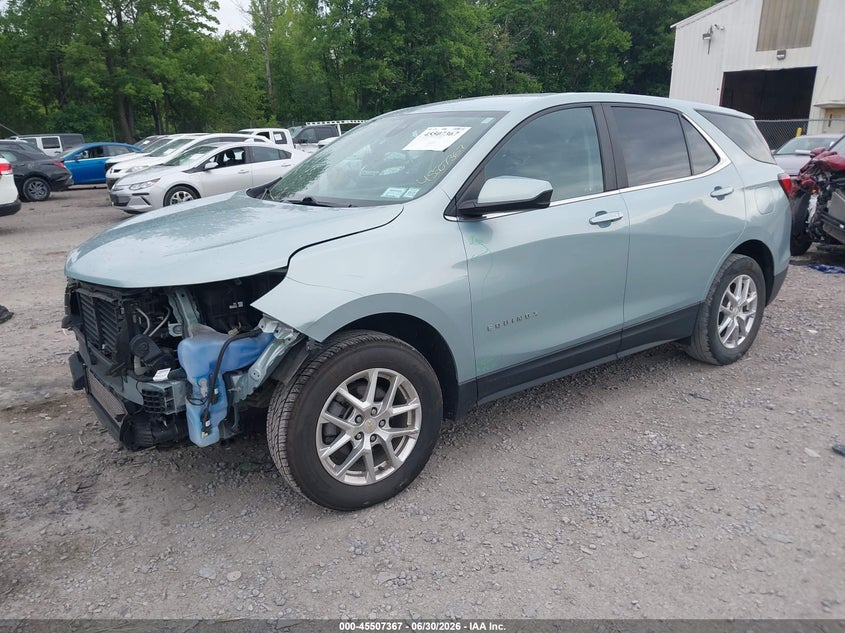 2022 Chevrolet Equinox Awd Lt 2GNAXUEV1N6107981 photo 1