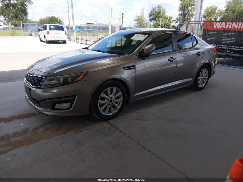 2015 KIA OPTIMA SEDAN 2.4L I-4 DI, DOHC, VVT, 192HP