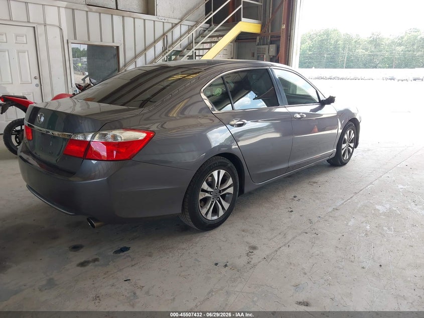 2013 HONDA ACCORD auction photo 4