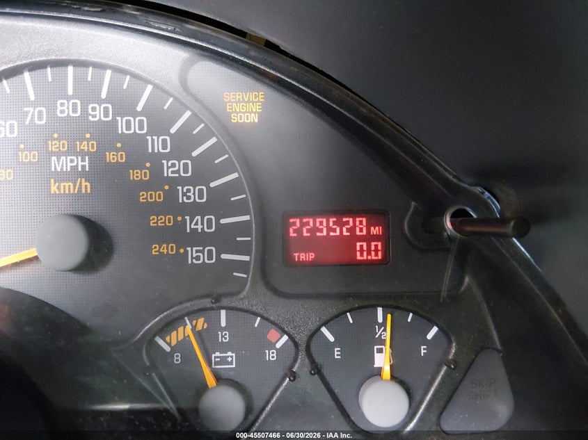 1998 Pontiac Firebird Trans Am VIN: 2G2FV22G6W2211328 Lot: 45507466