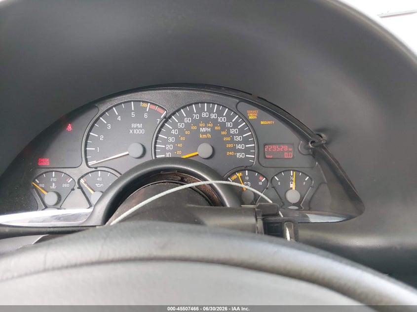 1998 Pontiac Firebird Trans Am VIN: 2G2FV22G6W2211328 Lot: 45507466
