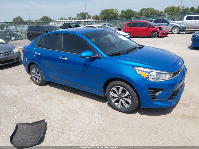 KIA RIO 2022 VIN 3KPA24ADXNE481395