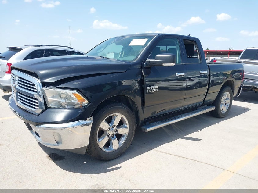 Vin: 1c6rr6gg2hs637448, lot: 46005697, ram 1500 big horn  4x2 6'4 box 20172