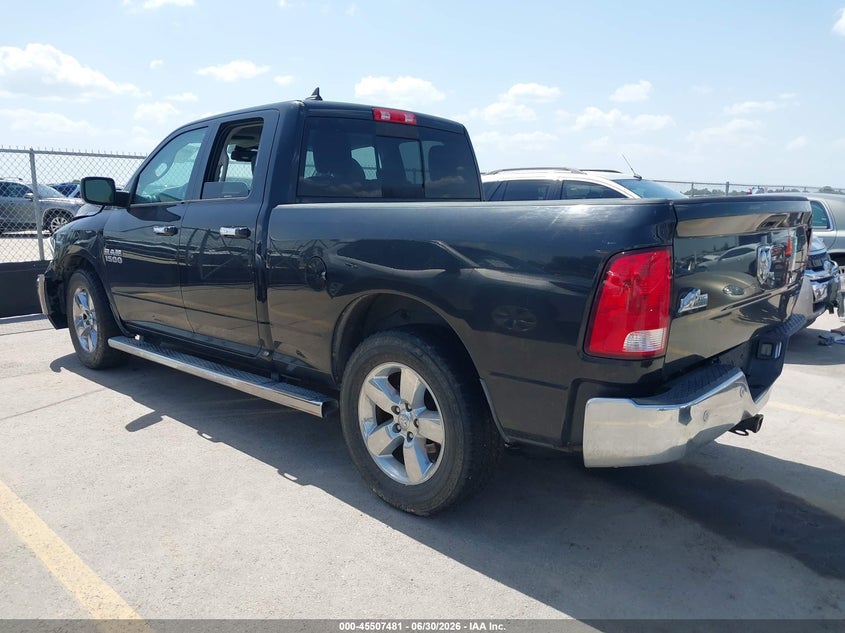 Vin: 1c6rr6gg2hs637448, lot: 46005697, ram 1500 big horn  4x2 6'4 box 20173