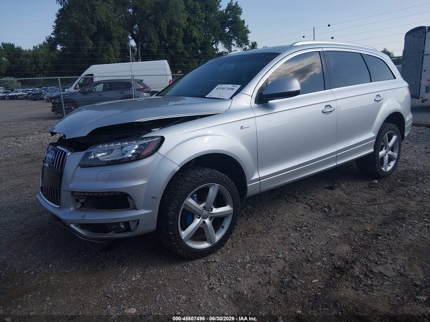 Vin: wa1dgafe3bd002174, lot: 46005712, audi q7 3.0t s line prestige 20112