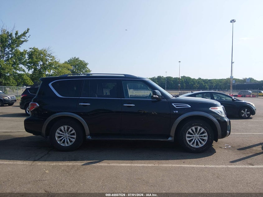 2019 Nissan Armada Sv VIN: JN8AY2NC9K9583313 Lot: 45507526
