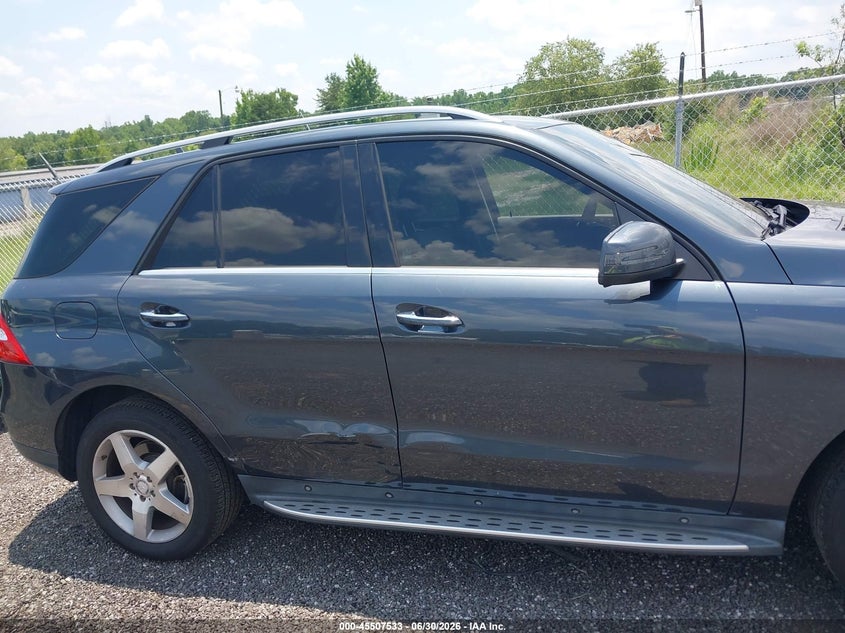 2014 Mercedes-Benz Ml 350 VIN: 4JGDA5JB6EA406597 Lot: 45507533