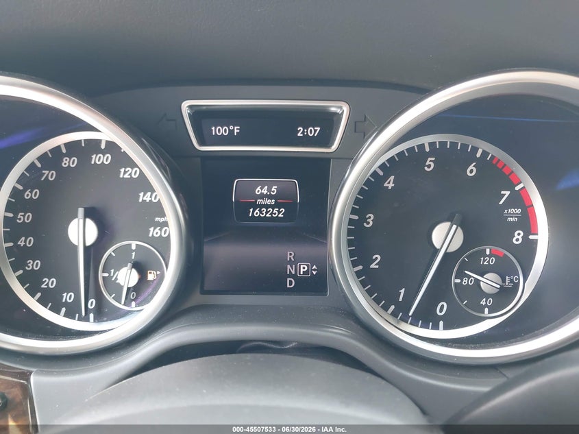 2014 Mercedes-Benz Ml 350 VIN: 4JGDA5JB6EA406597 Lot: 45507533