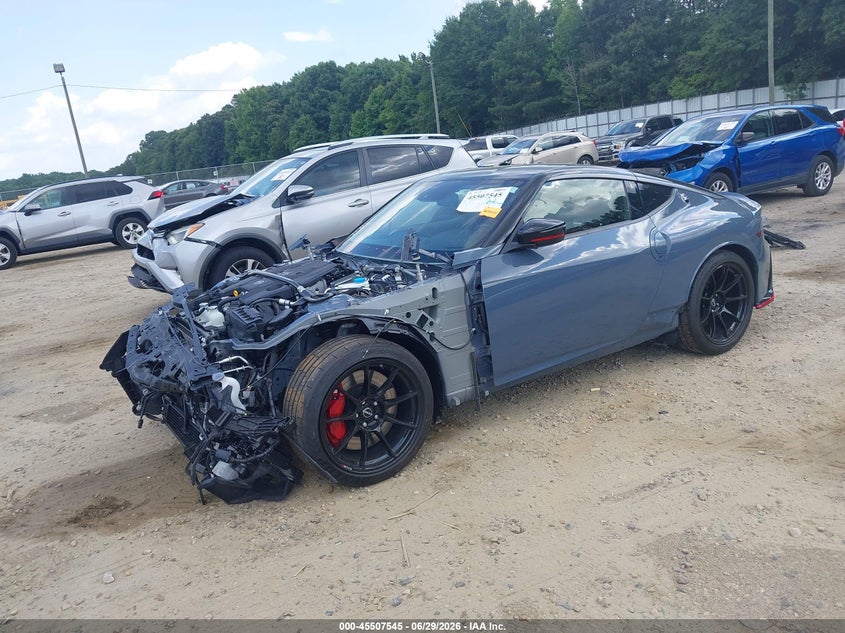 Vin: jn1bz4ch6sm412123, lot: 46005761, nissan z nismo 9-speed automatic transmission 20252