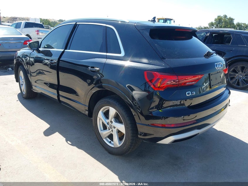 Vin: wa1aecf39l1088368, lot: 46005789, audi q3 premium 45 tfsi quattro tiptronic 20203