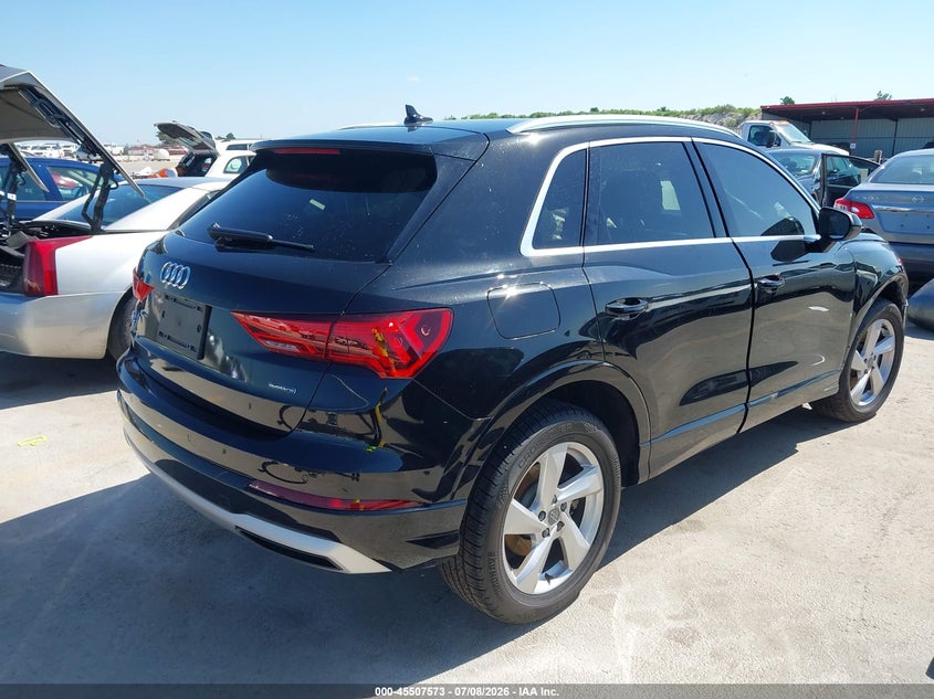 Vin: wa1aecf39l1088368, lot: 46005789, audi q3 premium 45 tfsi quattro tiptronic 20204