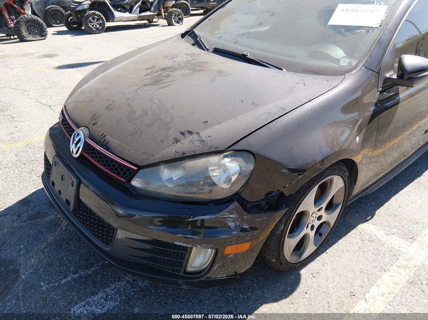 2011 Volkswagen Gti 4-Door/4-Door Autobahn VIN: WVWHV7AJ4BW012477 Lot: 45507597