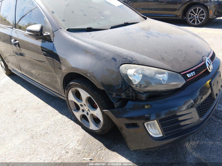 2011 Volkswagen Gti 4-Door/4-Door Autobahn VIN: WVWHV7AJ4BW012477 Lot: 45507597