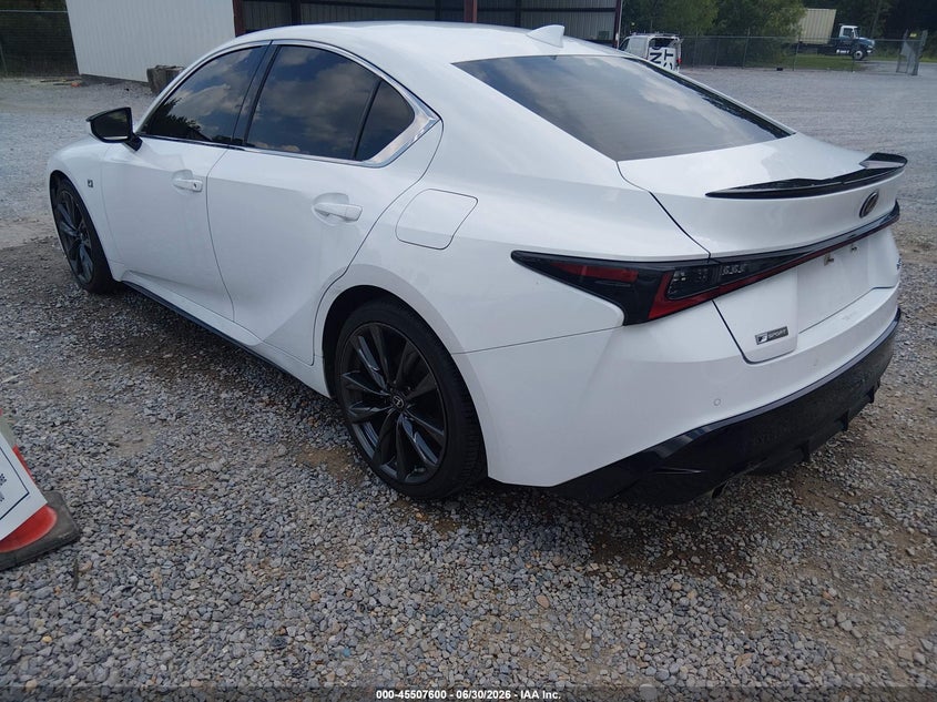 Vin: jthgz1b28m5046594, lot: 46005816, lexus is 350 f sport 20213