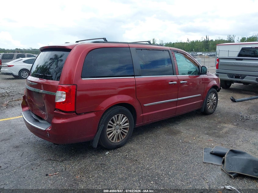 CHRYSLER TOWN & COUNTRY 2013 VIN 2C4RC1CG7DR511570