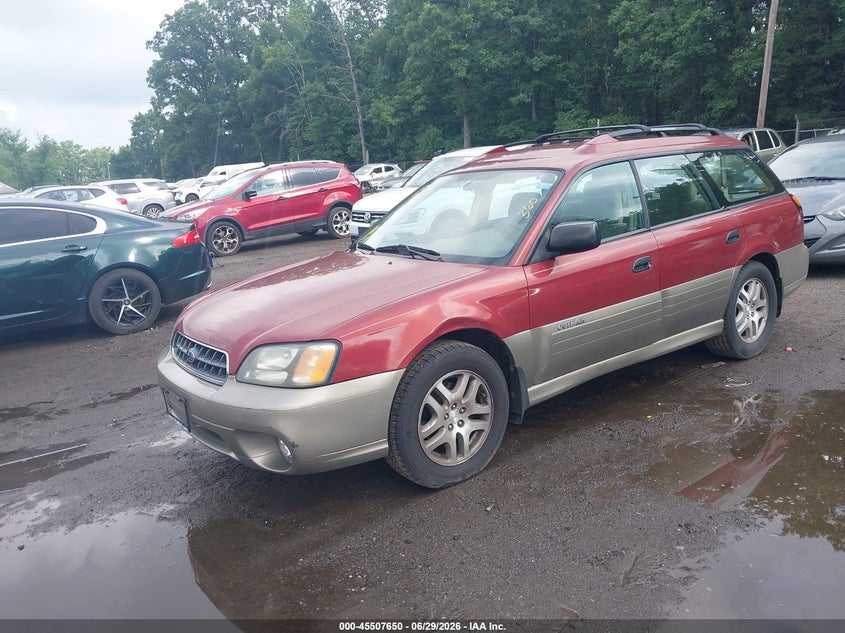 SUBARU OUTBACK 2004 VIN 4S3BH675047616218