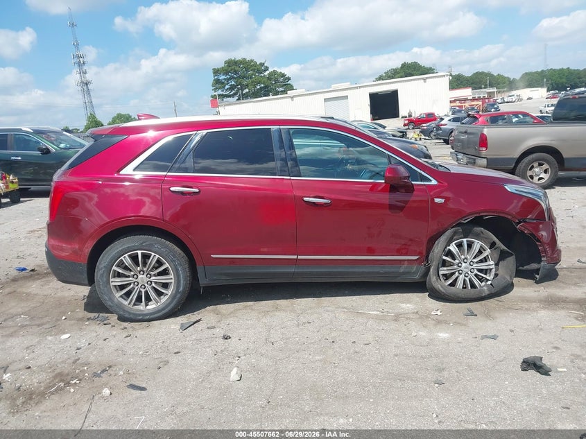 2017 Cadillac Xt5 Luxury VIN: 1GYKNDRS1HZ116833 Lot: 45507662