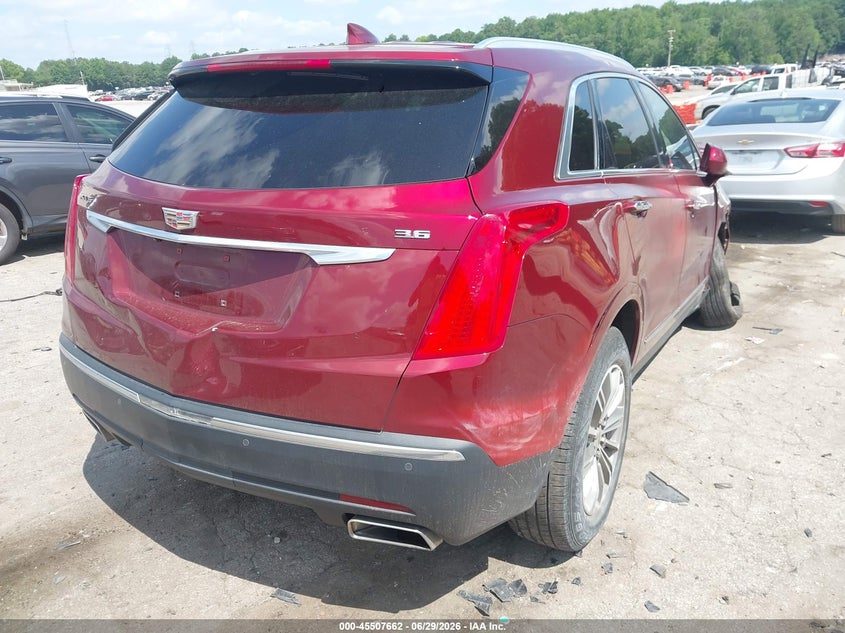 Vin: 1gykndrs1hz116833, lot: 46005878, cadillac xt5 luxury 20174