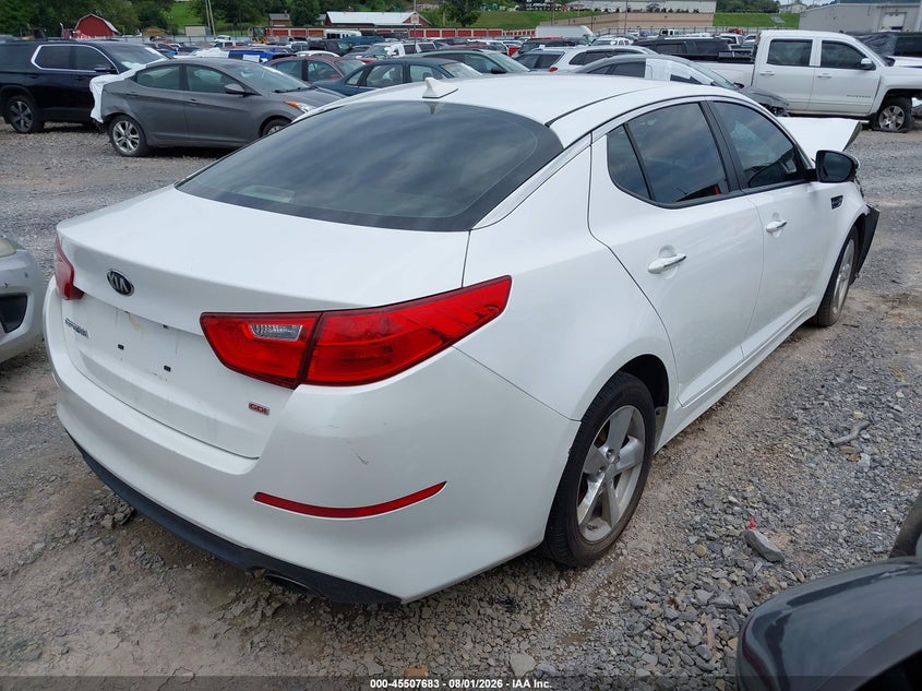 Vin: knagm4a70f5636741, lot: 46005899, kia optima lx 20154