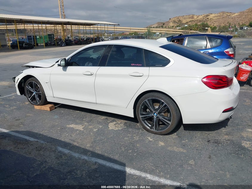2019 BMW 4ER HATCHBACK 2.0L I-4 DI, DOHC, VVT, TURBO, 248HP