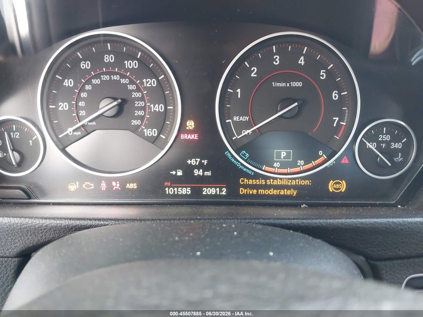 2019 BMW 4ER HATCHBACK 2.0L I-4 DI, DOHC, VVT, TURBO, 248HP