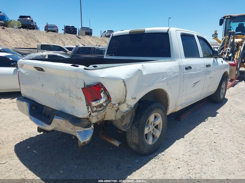 Vin: 1c6rr7kt2js139038, lot: 46005916, ram 1500 tradesman  4x4 5'7 box 20184