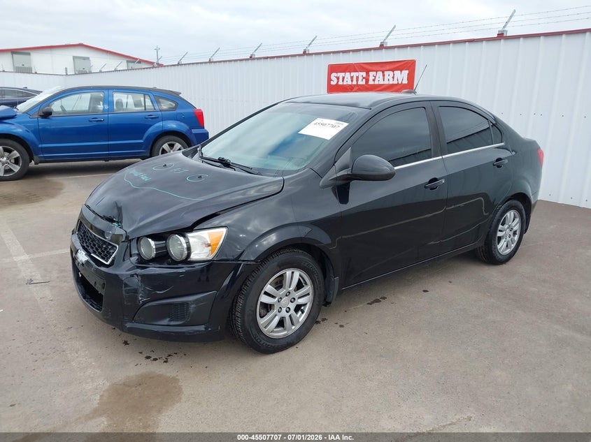 Vin: 1g1jc5sg0g4114725, lot: 46005923, chevrolet sonic lt auto 20162
