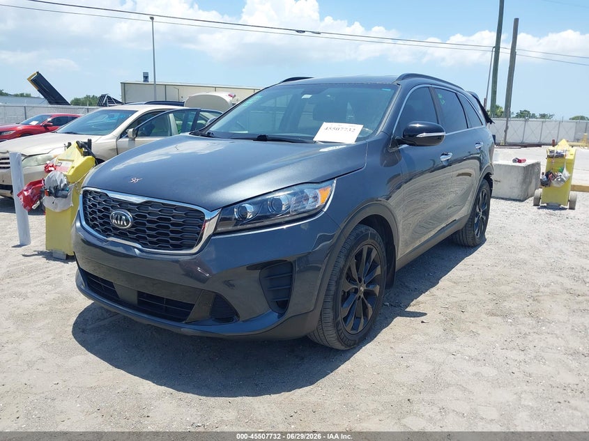 Vin: 5xypg4a59lg694164, lot: 46005948, kia sorento s v6 20202