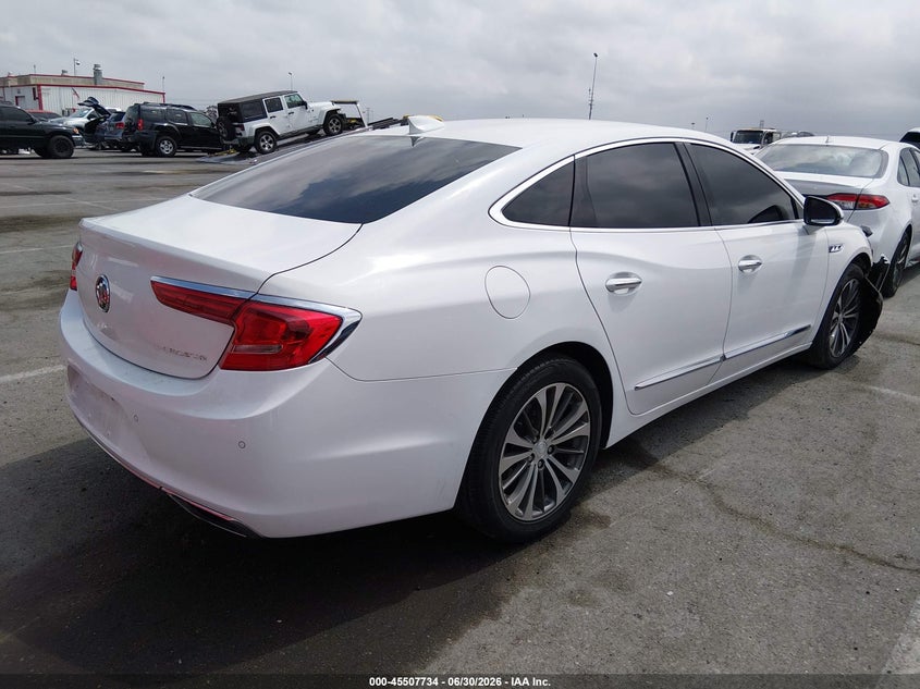Vin: 1g4zp5ss7hu143204, lot: 46005950, buick lacrosse essence 20174