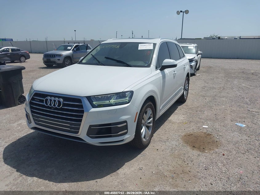 Vin: wa1laaf71kd013611, lot: 46005969, audi q7 55 premium/55 se premium 20192