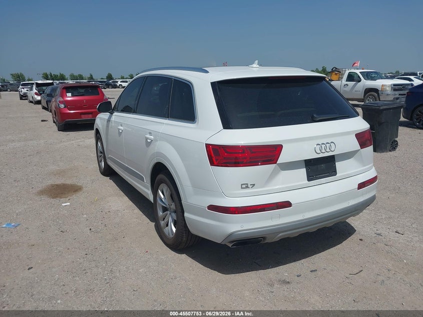 Vin: wa1laaf71kd013611, lot: 46005969, audi q7 55 premium/55 se premium 20193
