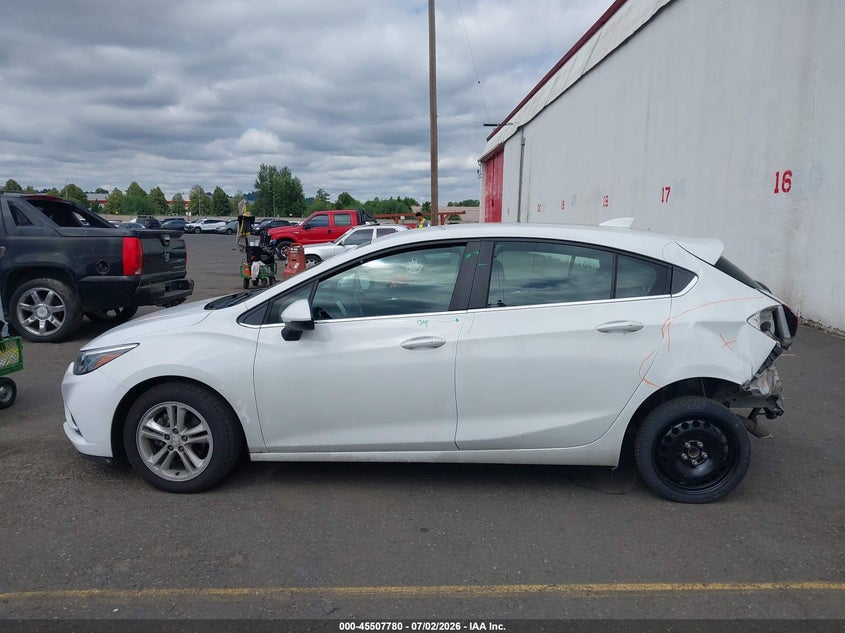 CHEVROLET CRUZE 2018 VIN 3G1BH6SE9JS650879