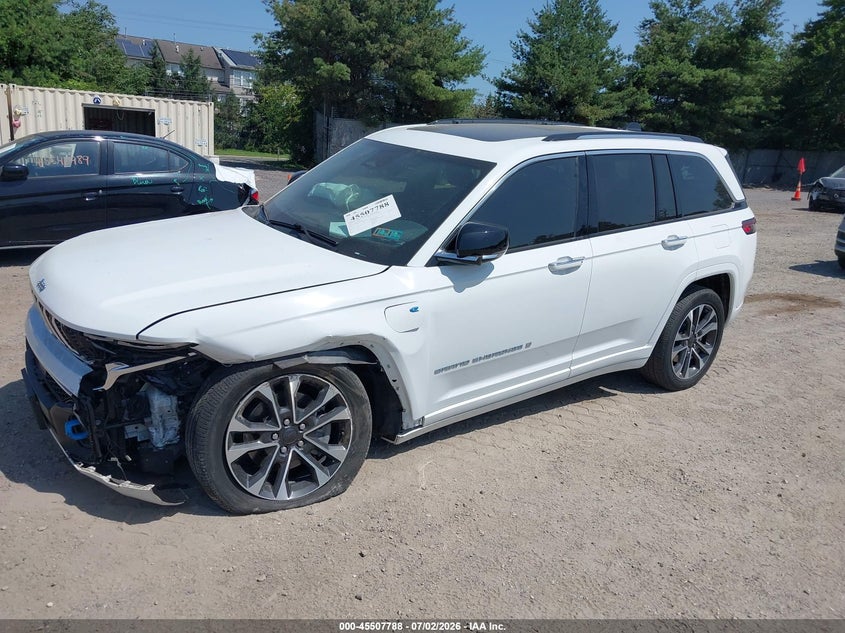 2022 JEEP GRAND CHEROKEE 4XE auction photo 2