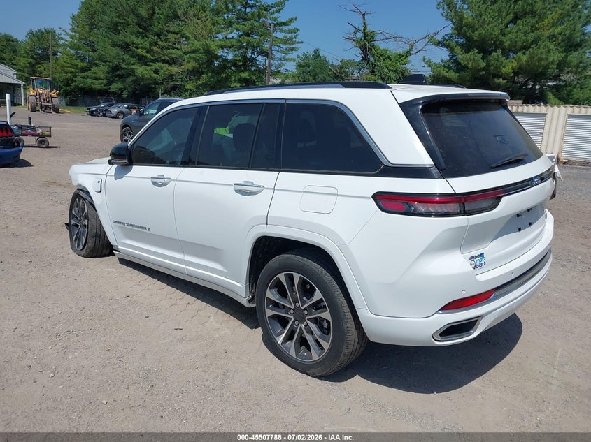 2022 JEEP GRAND CHEROKEE 4XE auction photo 3