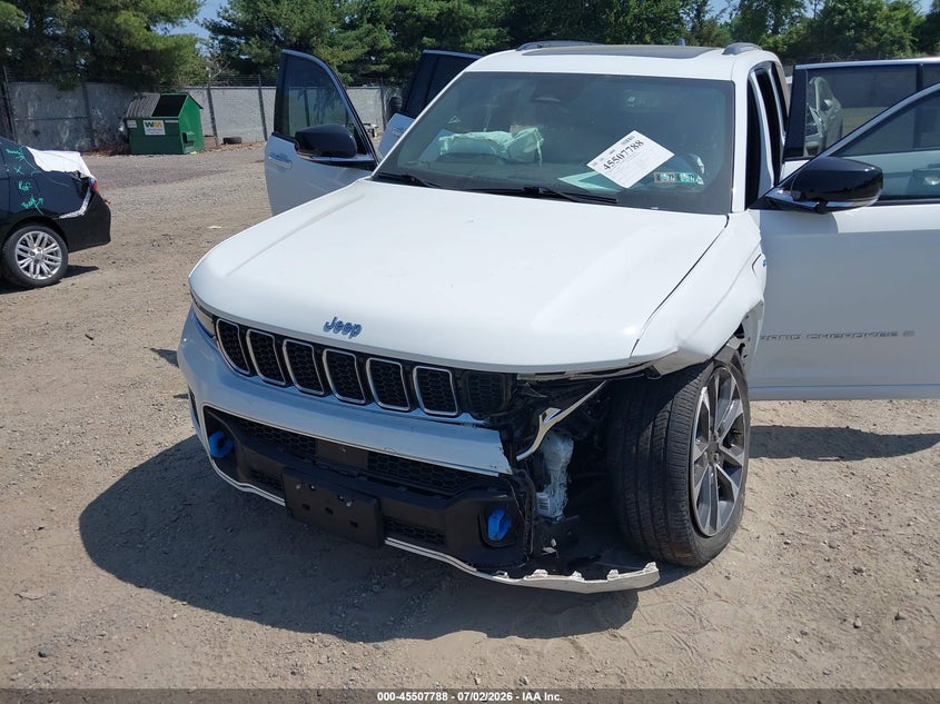 2022 JEEP GRAND CHEROKEE 4XE auction photo 6
