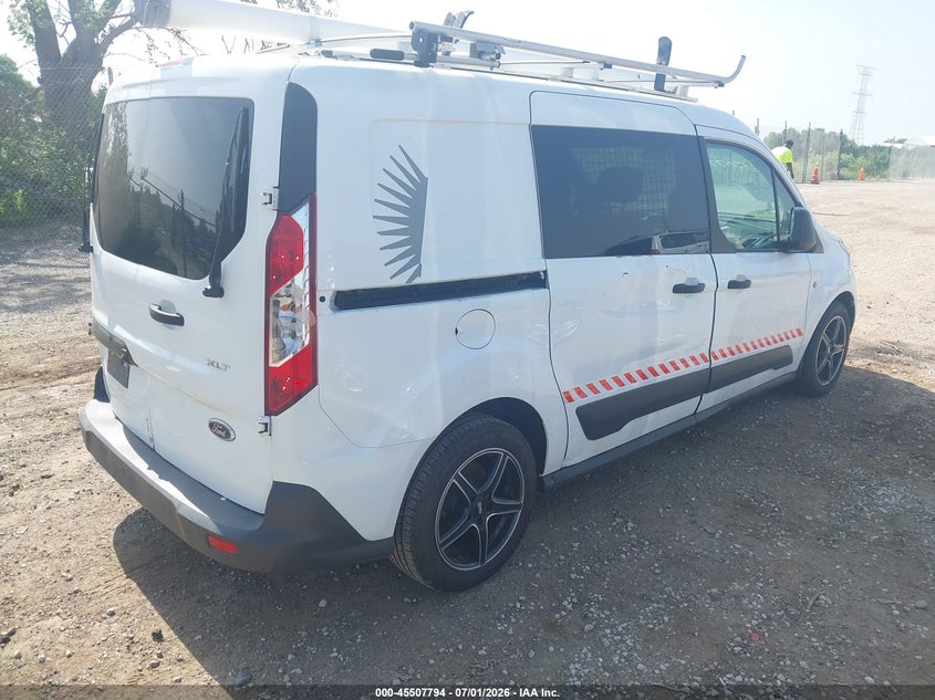 Vin: nm0ls7f73g1268868, lot: 46006010, ford transit connect xlt 20164