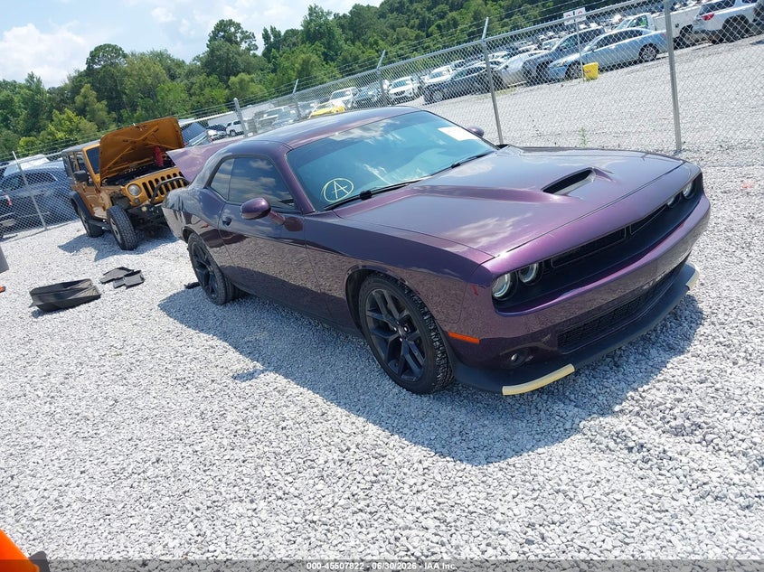 Vin: 2c3cdzjg7nh165259, lot: 46006039, dodge challenger gt 2022 img_1