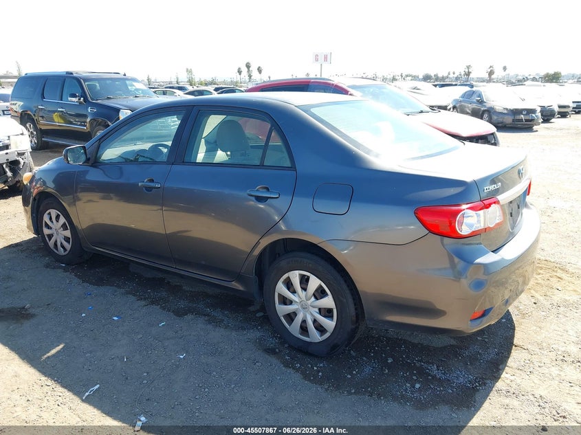 2011 TOYOTA COROLLA auction photo 3