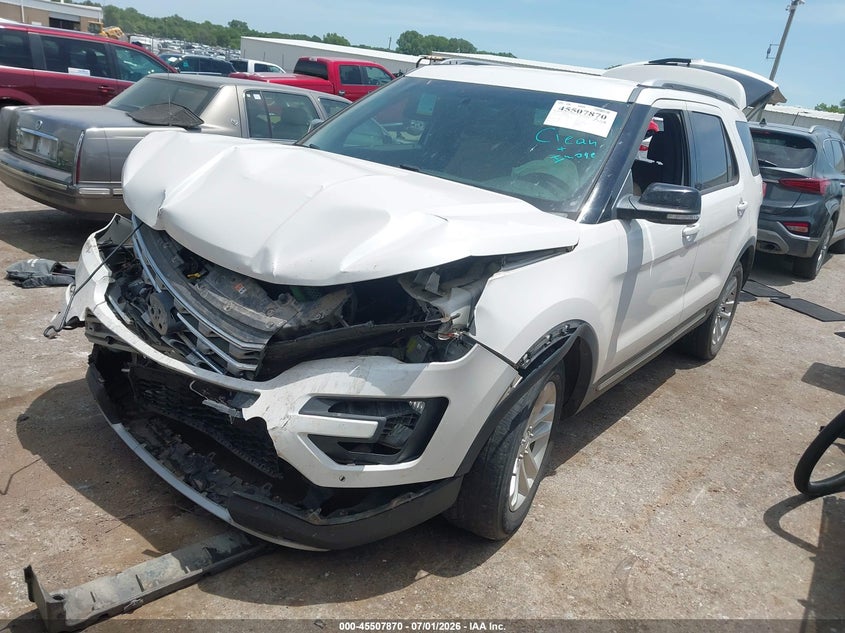 Vin: 1fm5k7d84gga03814, lot: 46006086, ford explorer xlt 20162