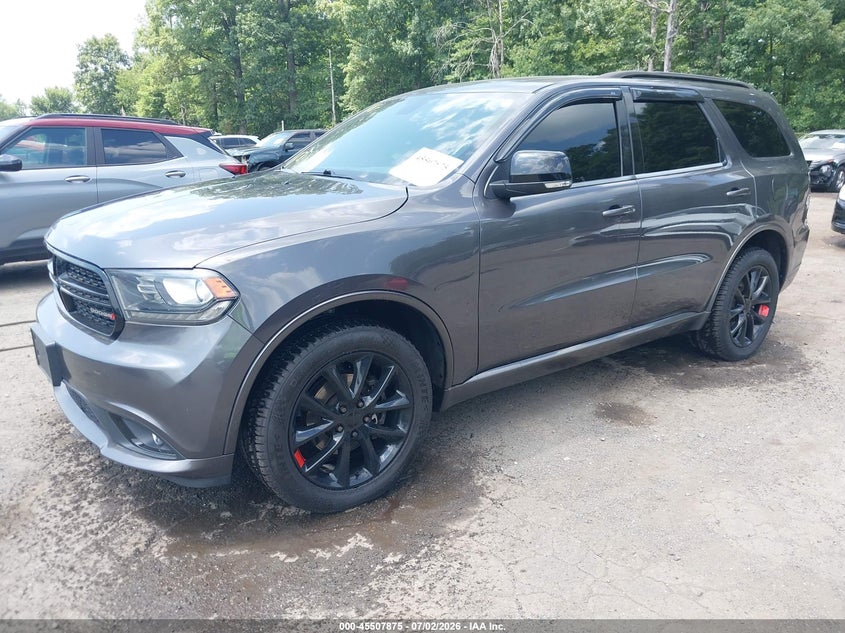 Vin: 1c4rdjdg7jc448308, lot: 46006091, dodge durango gt awd 20182