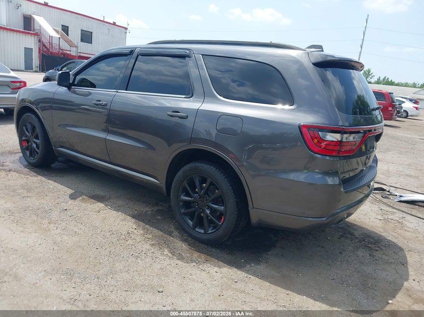 Vin: 1c4rdjdg7jc448308, lot: 46006091, dodge durango gt awd 20183