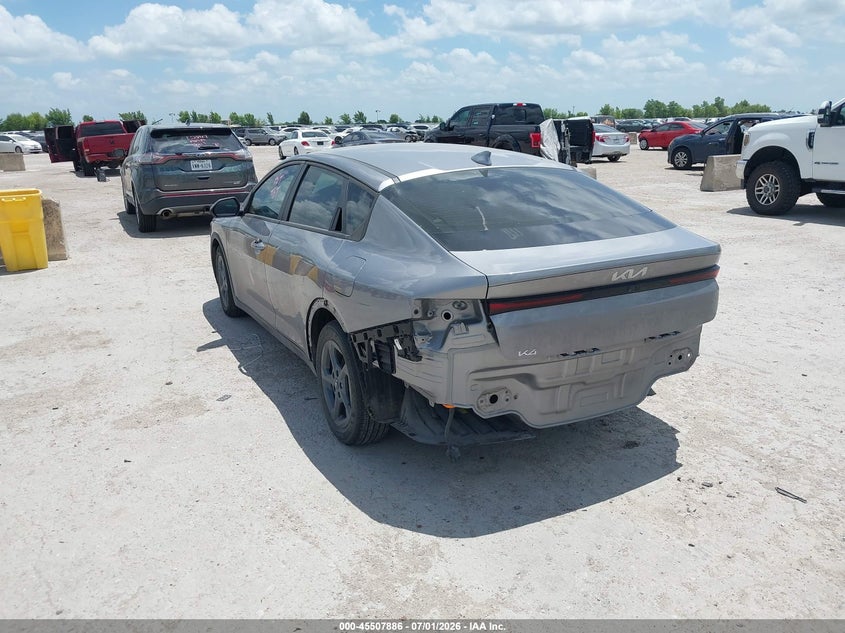 Vin: 3kpft4de4se164506, lot: 46006102, kia k4 lxs 20253