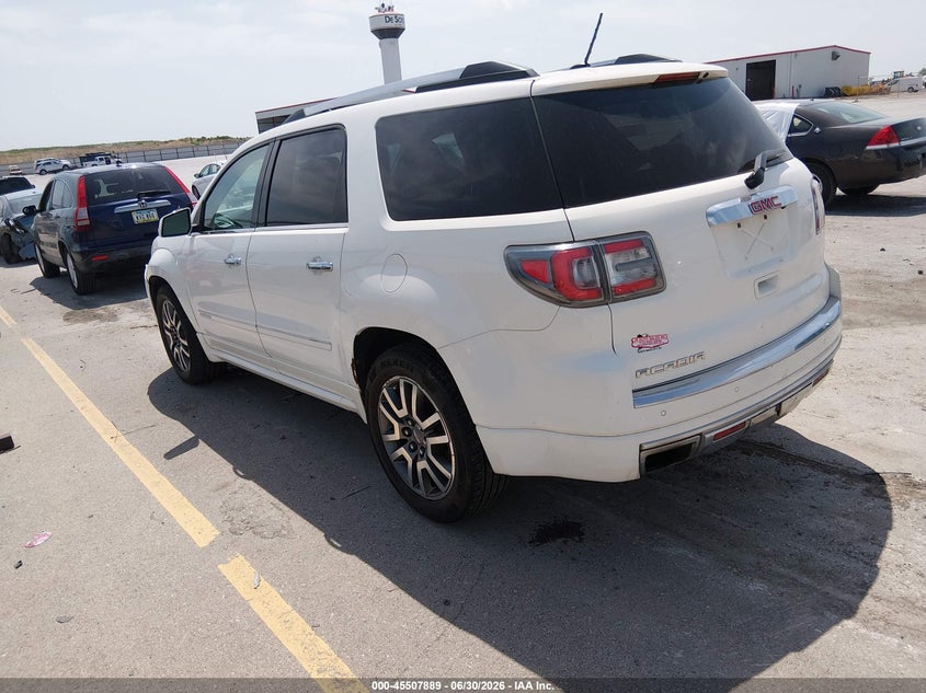 Vin: 1gkkrtkd3dj100162, lot: 46006105, gmc acadia denali 20133