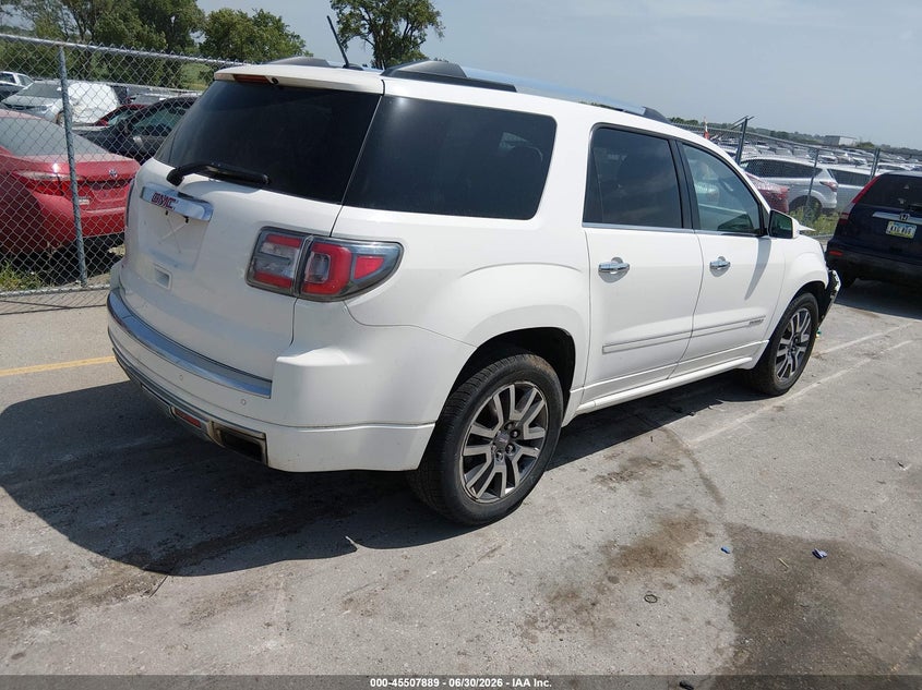 Vin: 1gkkrtkd3dj100162, lot: 46006105, gmc acadia denali 20134