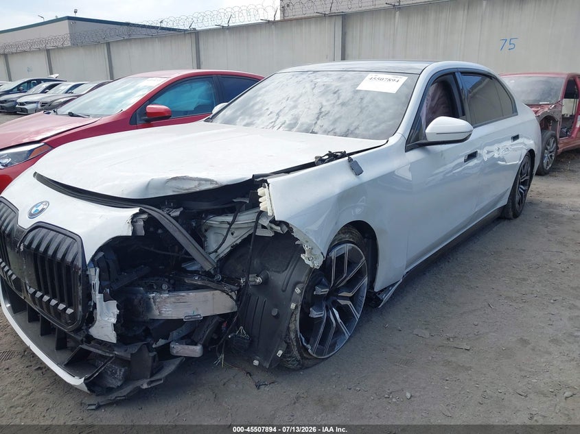 Vin: wby53ej00rcp92198, lot: 46006110, bmw i7 xdrive60 20242